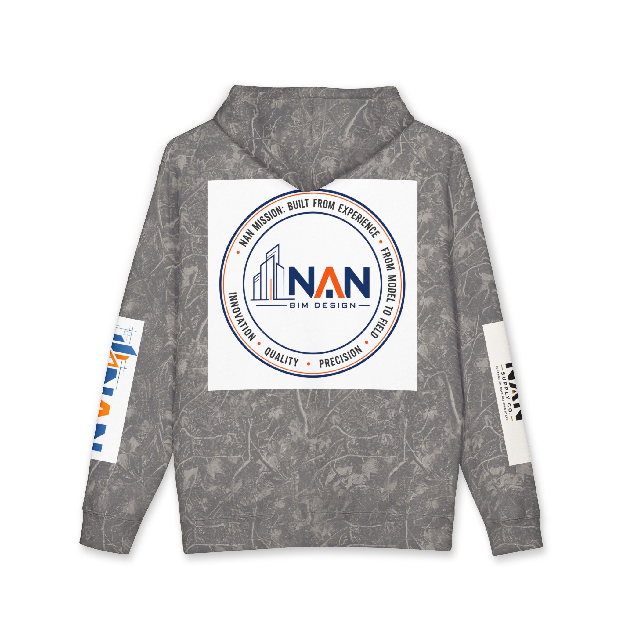 NAN Industries Logo Hoodie — BIM Design Construction Pullover