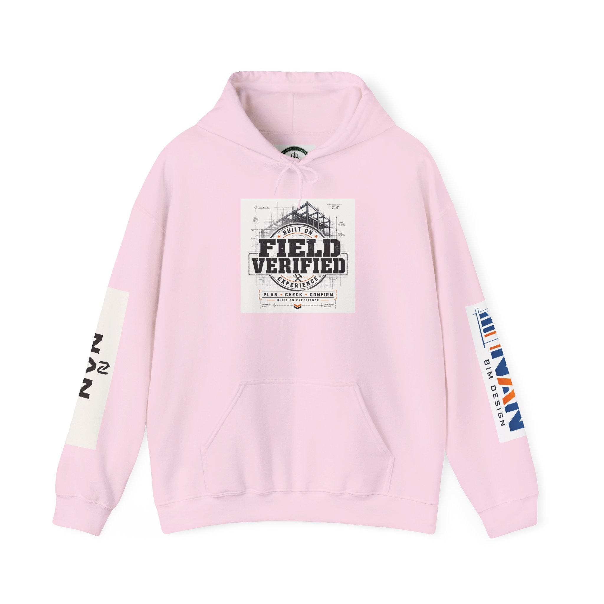 Field Verified Hoodie — NAN Construction Logo Hooded Sweatshirt
