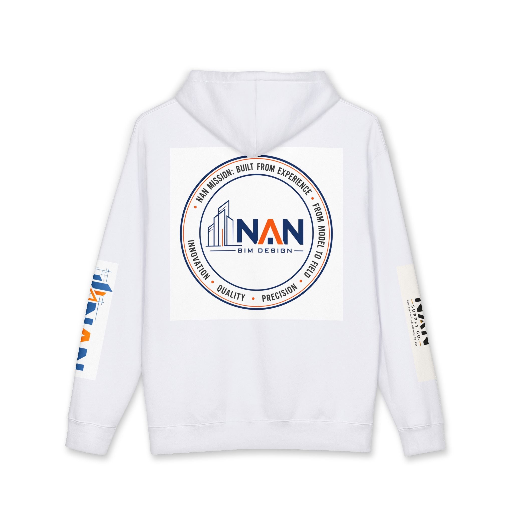 NAN Industries Logo Hoodie — BIM Design Construction Pullover
